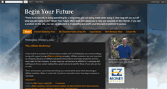 Desktop Screenshot of beginyourfuture2.blogspot.com