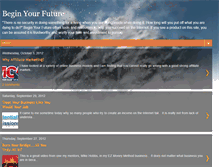 Tablet Screenshot of beginyourfuture2.blogspot.com