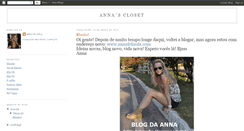 Desktop Screenshot of annas-closet.blogspot.com