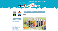 Desktop Screenshot of ensiklopedia-anak-shaleh.blogspot.com