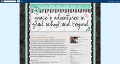 Desktop Screenshot of graduategrace.blogspot.com