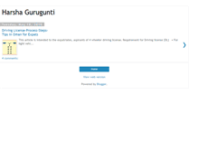Tablet Screenshot of harshagurugunti.blogspot.com