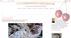 Desktop Screenshot of cseresznyeslany.blogspot.com