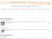 Tablet Screenshot of cseresznyeslany.blogspot.com