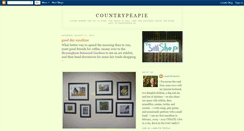 Desktop Screenshot of countrypeapie.blogspot.com