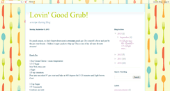 Desktop Screenshot of lovingoodgrub.blogspot.com