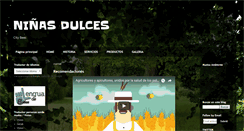 Desktop Screenshot of ninasdulces.blogspot.com