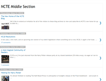 Tablet Screenshot of nctemiddle.blogspot.com