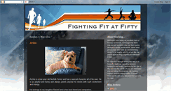 Desktop Screenshot of fightingfitatfifty.blogspot.com