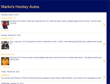 Tablet Screenshot of markoshockeyautos.blogspot.com
