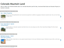 Tablet Screenshot of coloradomountainland.blogspot.com