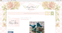 Desktop Screenshot of angelheartdesigns.blogspot.com