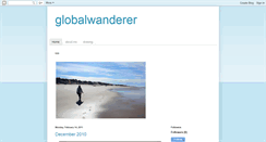 Desktop Screenshot of globalwanderer.blogspot.com