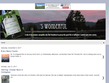 Tablet Screenshot of ourlifeofwonderful.blogspot.com