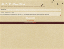 Tablet Screenshot of grupoinnovagogia.blogspot.com