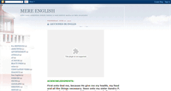 Desktop Screenshot of mereenglish.blogspot.com