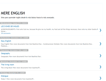 Tablet Screenshot of mereenglish.blogspot.com