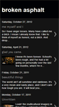 Mobile Screenshot of brokenasphalt.blogspot.com