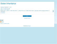 Tablet Screenshot of inheritance-rip-off.blogspot.com