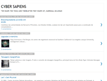 Tablet Screenshot of cybersapiens.blogspot.com