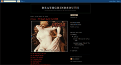 Desktop Screenshot of deathgrindsouth.blogspot.com