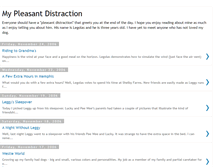 Tablet Screenshot of mypleasantdistraction.blogspot.com