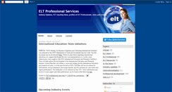 Desktop Screenshot of eltprofessionals-teacher.blogspot.com