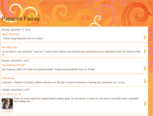 Tablet Screenshot of papacekfamily.blogspot.com