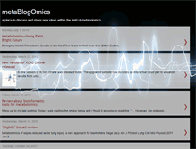 Tablet Screenshot of metablogomics.blogspot.com