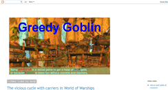 Desktop Screenshot of greedygoblin.blogspot.com