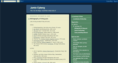 Desktop Screenshot of jamie-eyberg.blogspot.com