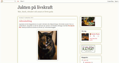 Desktop Screenshot of livskraften.blogspot.com