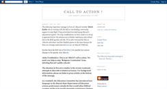 Desktop Screenshot of calltoaction.blogspot.com