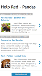Mobile Screenshot of help-red-pandas.blogspot.com