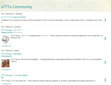 Tablet Screenshot of community-s777s.blogspot.com