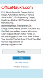 Mobile Screenshot of officenaukri.blogspot.com