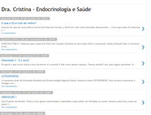 Tablet Screenshot of endocrinologiaesaude.blogspot.com