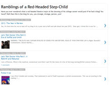 Tablet Screenshot of natetheredheadedstepchild.blogspot.com