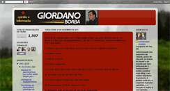 Desktop Screenshot of giordanoinforma.blogspot.com
