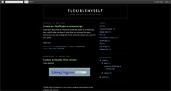 Desktop Screenshot of flexiblemyself.blogspot.com