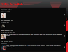 Tablet Screenshot of firefly-serba-serbi.blogspot.com