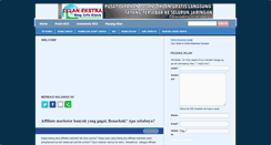 Desktop Screenshot of iklanekstra.blogspot.com