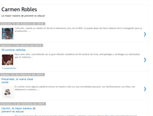 Tablet Screenshot of carmenrobles.blogspot.com