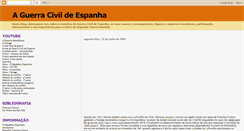 Desktop Screenshot of guerracivilespanha.blogspot.com