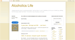 Desktop Screenshot of alcoholics-life.blogspot.com