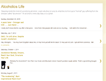 Tablet Screenshot of alcoholics-life.blogspot.com