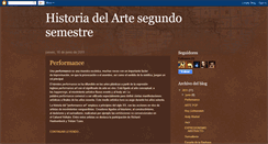 Desktop Screenshot of historiadelartesegundomestre.blogspot.com