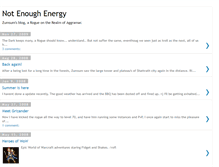 Tablet Screenshot of notenoughenergy.blogspot.com