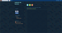 Desktop Screenshot of historiadakenner.blogspot.com