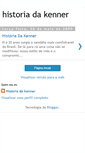 Mobile Screenshot of historiadakenner.blogspot.com